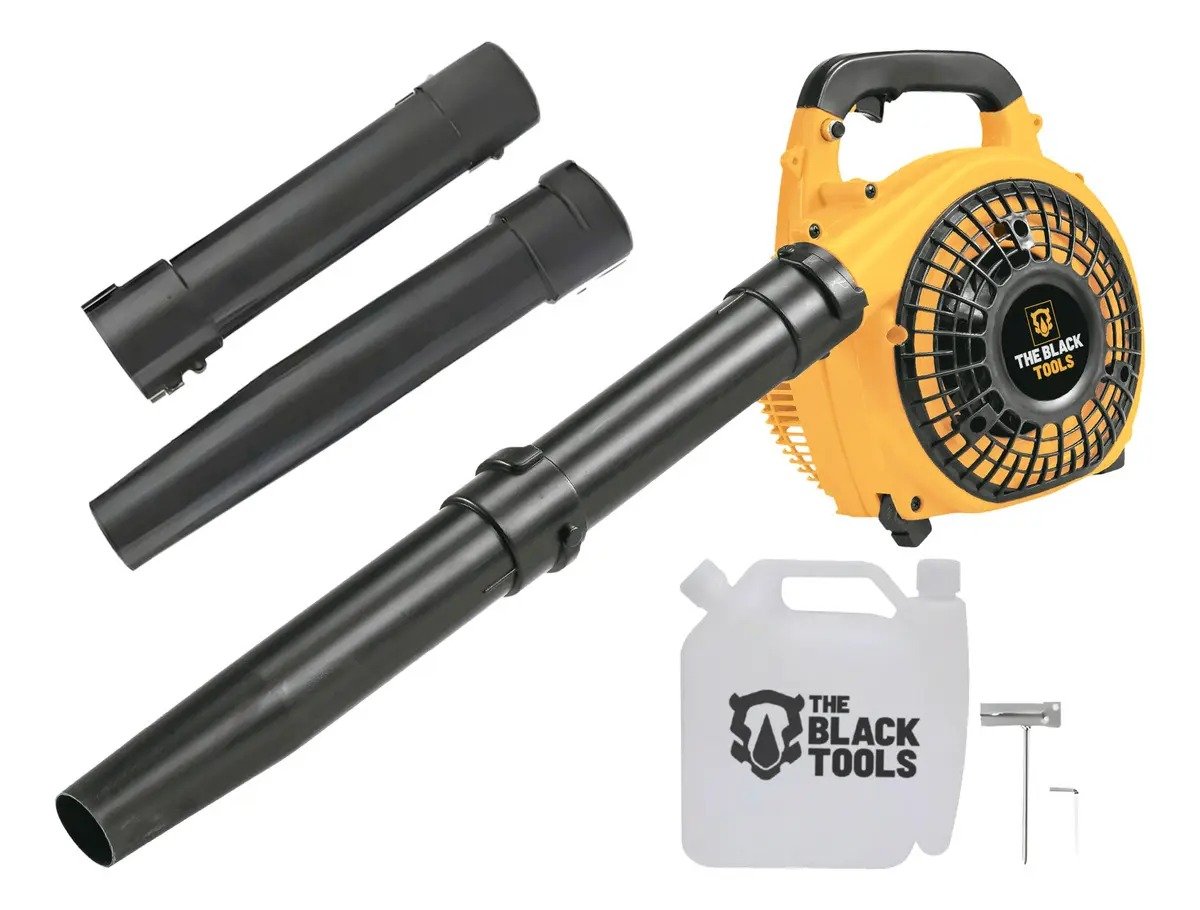 Soprador Folha Lateral 272cc 2 Tempos 10hp The Black Tools Amarelo