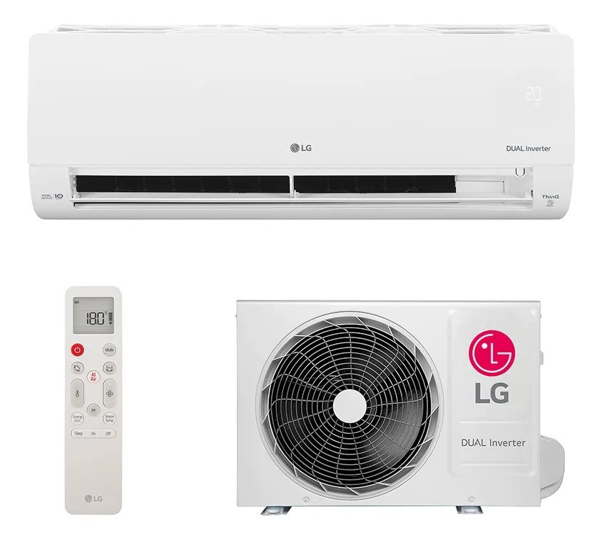 Ar condicionado LG Split Hi Wall Inverter 12.000 Btus Frio 123